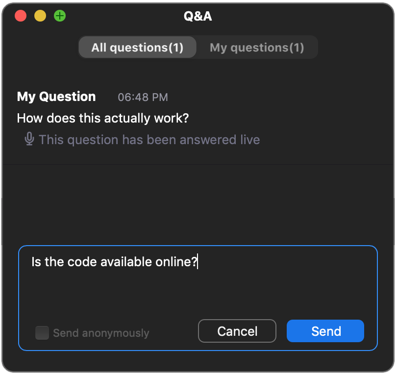 Q&A