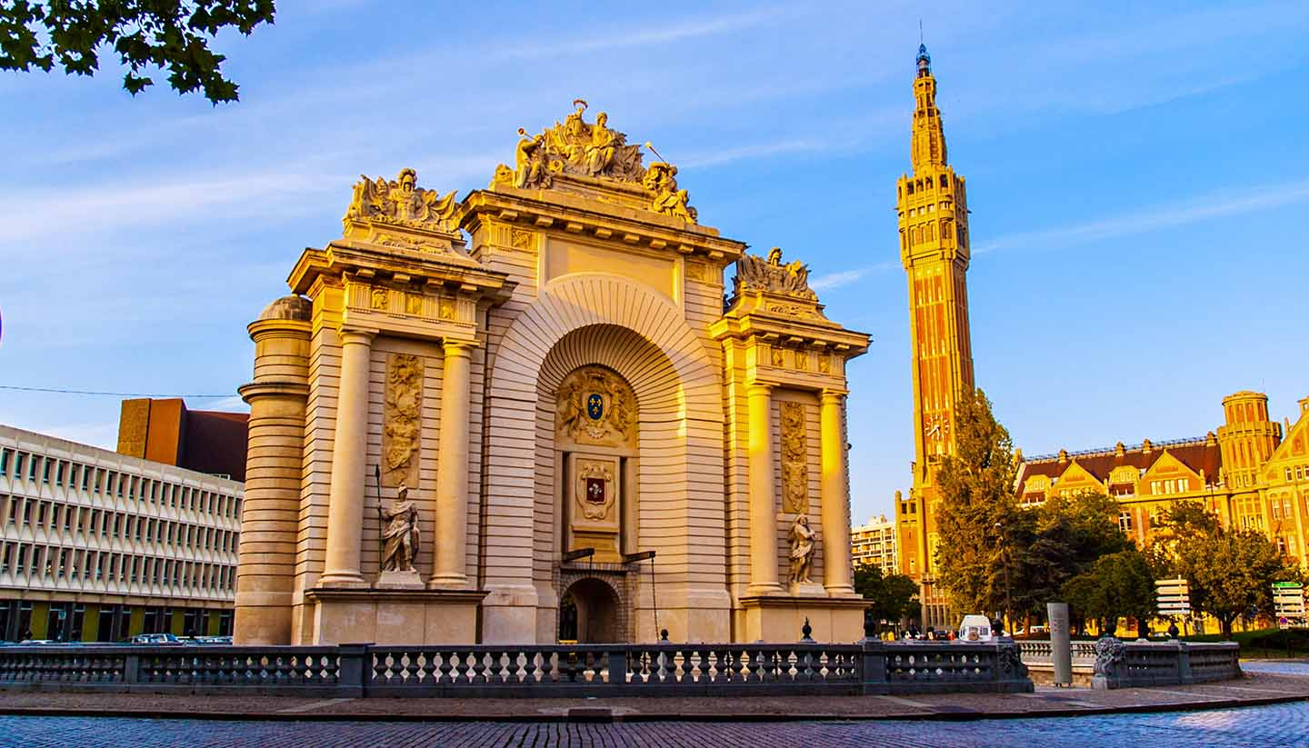 Photo of the Paris door, Lille
